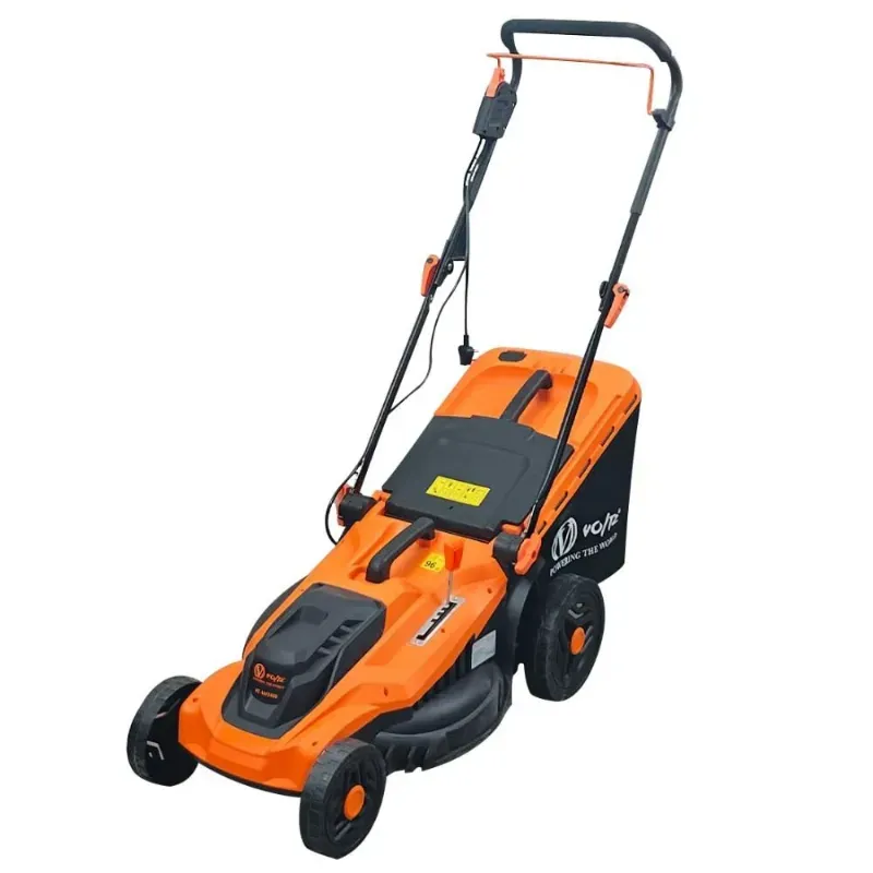 VOLTZ 2400 Waat Electric Lawn Mower 17 Inch Blade, Grass Cutting Machine with 52 L Grass Catcher Bag, VZ-LM2400