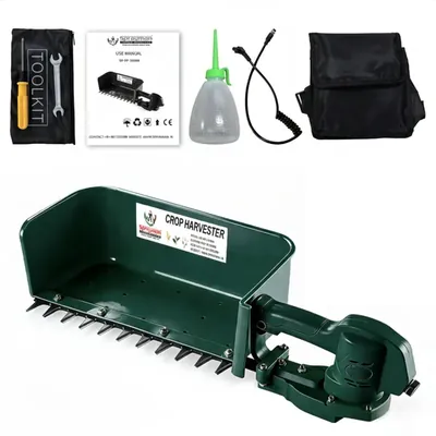 SPRAYMAN Electric Tea Leaf Harvestor / Barseem Cutter / Electric Datti, With 13.7 Inch Blade & 12 V Dual Batteries