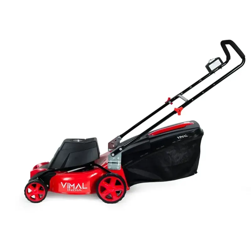 Vimal 1800 W 2.5 HP Three Phase Electric Lawn Mower (VI.21.EL), 21-Inch Grass Cutting Machine with 7-Level Adjustable Height