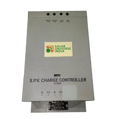 Solar Universe India 20Amps with LED Display and 9 V USB Output MPPT Solar Charge Controller for Indoor Use 12 V