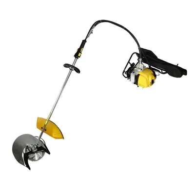 KisanKraft KK-SBC-3804, 4 Stroke 1.34 HP 37.7 CC Petrol Backpack Brush Cutter with Accessories