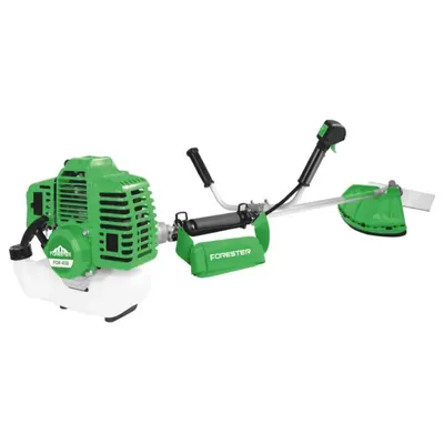Forester 430, 43 CC 1.2 kW 2-Stroke Sidepack Petrol Brushcutter, Powerful Crop & Grass Cutter