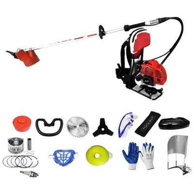 GT Shakti Backpack Brush Cutter GT-BG-430, 2 Stroke 52 CC Engine with Accessories