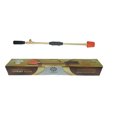 Chhaya 2 ft (60 cm) Premium Golden Sprayer Gun with Ceramic Nozzle