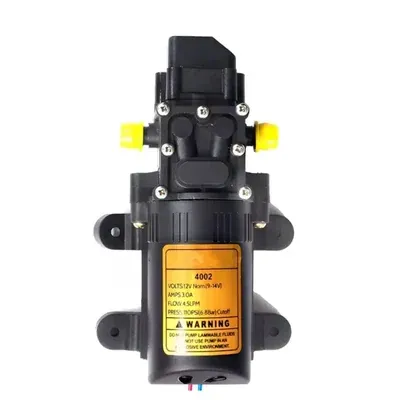 AGRIANSH 12 V DC 110 PSI Battery Operated Motor Pump for Bike Washing, Agriculture Spray, Gardening & Home Cleaning