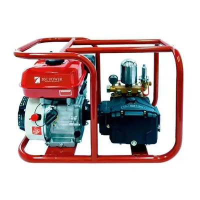 BSC 4-stroke, 212 CC, HTP Pump With 7.5 HP Engine with Accessories For Agricultural Spraying, BSC-HTP-30Z
