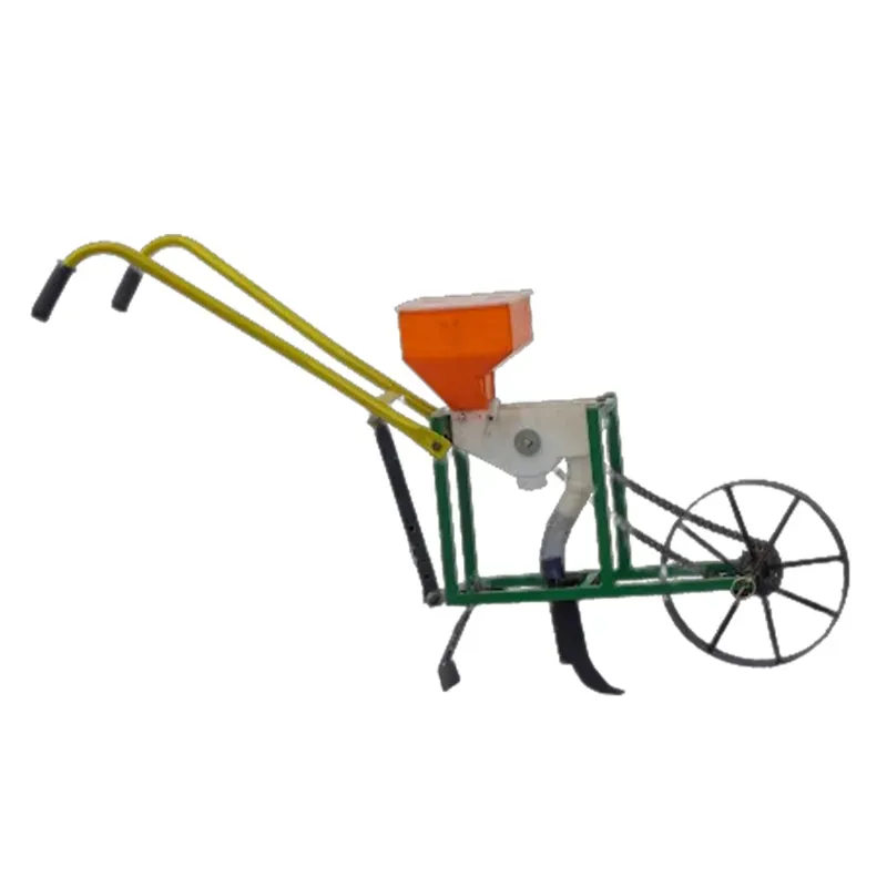 Parasmani Agritech Heavy Duty Hand Operated Seed Drill Machine, 12 Inch Blade, Single Row