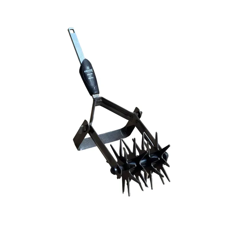 FALCON Premium Hand Soil Tiller FPHT-309 CQ: Till, Aerate & Weed with Ease