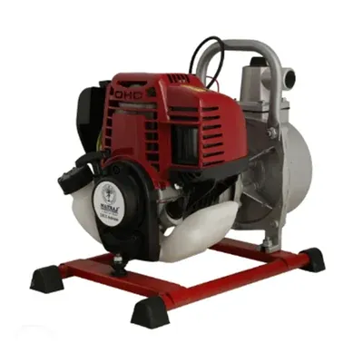 NATRAJ 4 Stroke, 35 CC, 1 Inch Petrol Water Pump With 8 m suction power, AS-510 WP