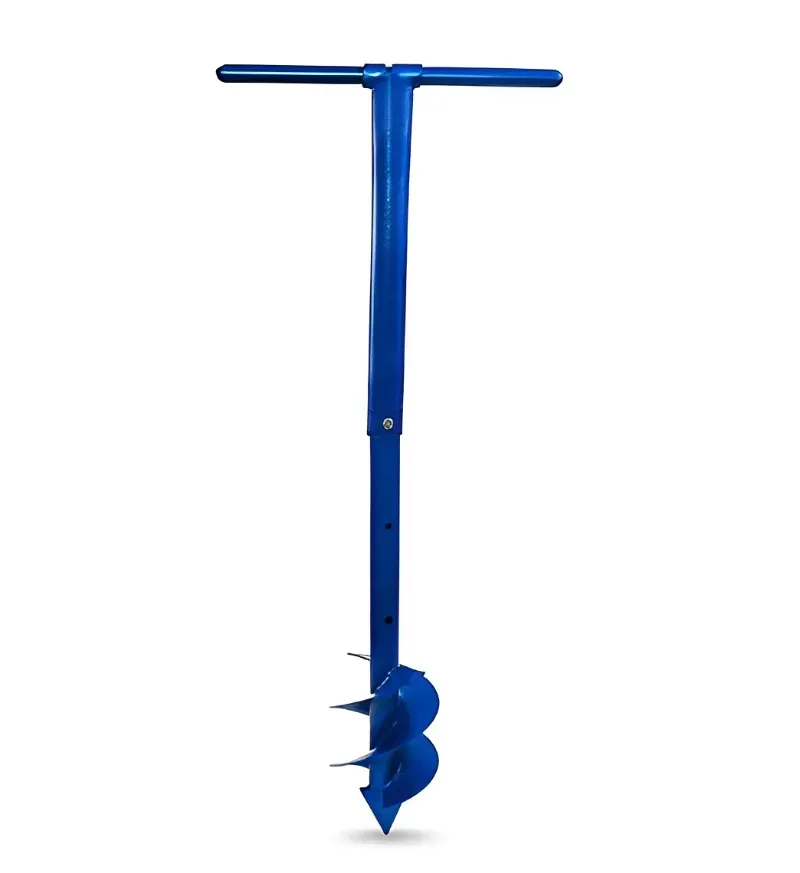 Post Hole Adjustable Auger, Manual Auger, Agriculture Tools for Farming with 6 Inch Diameter