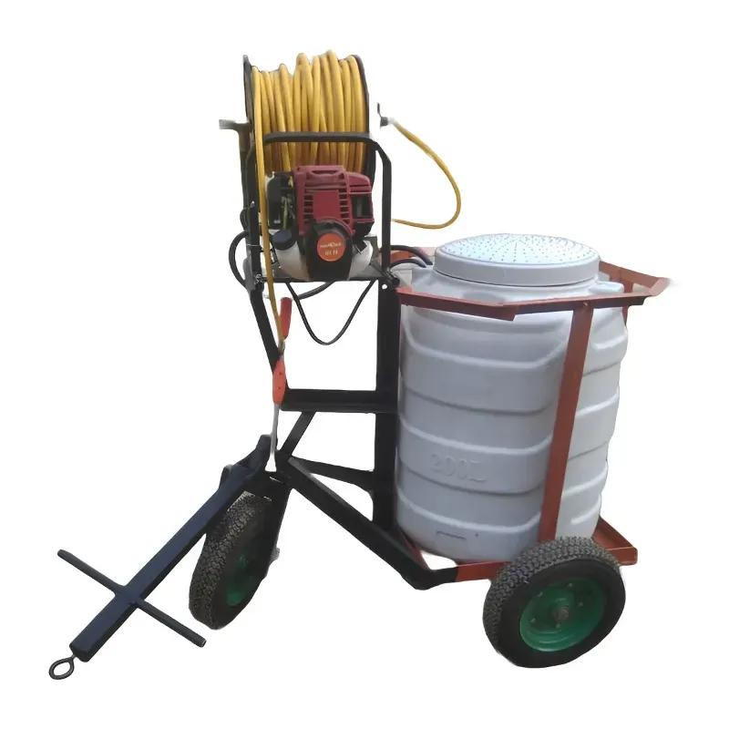 Heavy Duty Spray Machine, Petrol Operated 200 Litre Water Tank