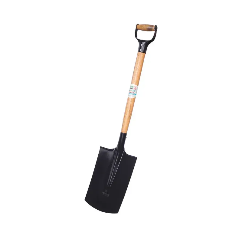 FALCON FSS-4000 Heavy Duty Steel Shovel for Gardening, Landscaping & Farming