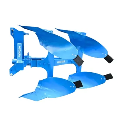 WEGMAN 380 kg Hydraulic Reversible Plough Suitable For 40 HP to 45 HP Tractors
