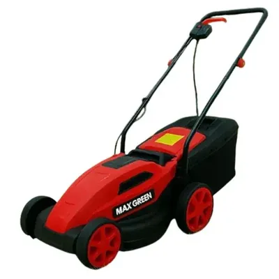 MAXGREEN MRE 13, 1200 W 13 Inch Rotary Electric Lawn Mower with Copper Winding Motor For Garden & Lawn Grass Trimming