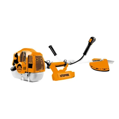 KINGPARK KP-430, 2 Stroke 42.7 CC Sidepack Petrol Brush Cutter, Grass Cutting Machine With Accessories