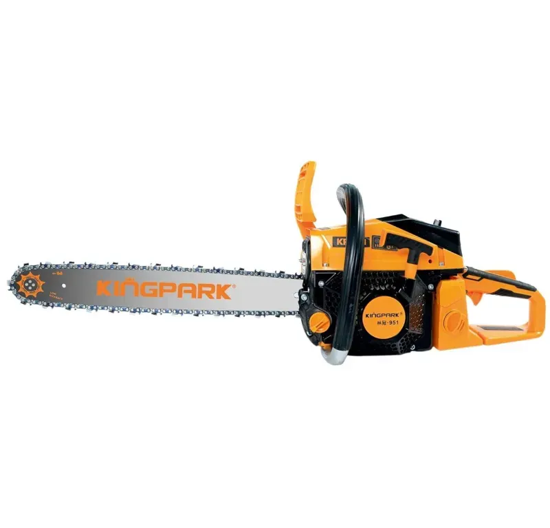 KINGPARK KP951, Petrol Chain Saw with 58 CC 2 Stroke 2.7 kW Petrol Engine & 18 Inch Guide Bar