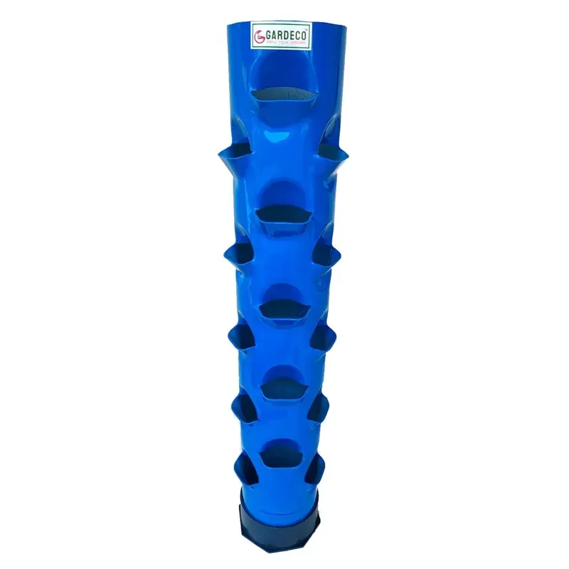 Gardeco Leafy Vegetable Tower for Home Vegetable Gardening (for 15+1 Small Vegetable Plants)