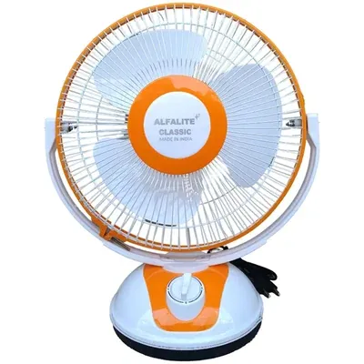 ALFALITE 24 W AP Classic-2 DC Solar Table Fan, 12 Inch Sweep For Indoor And Outdoor Usage