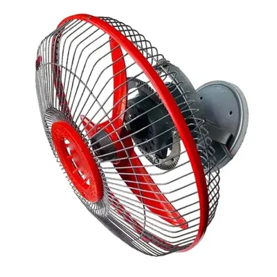 ALFALITE 24 W High Speed 12 Inch DC Solar/Battery Operated Wall Fan