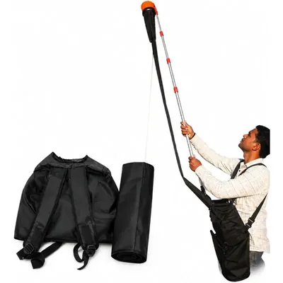 Manual Multi-Purpose Fruit Picker with Collection Bag For Fruit Collection, Height 50 cm, Length 0 cm
