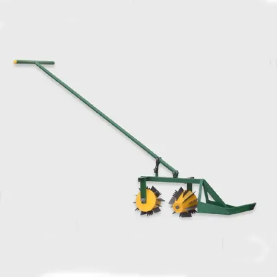 KSNM Heavy Duty Manual Cono Weeder for Paddy Field and Agricultural Purpose, Height 138 cm, Length 11.5 cm