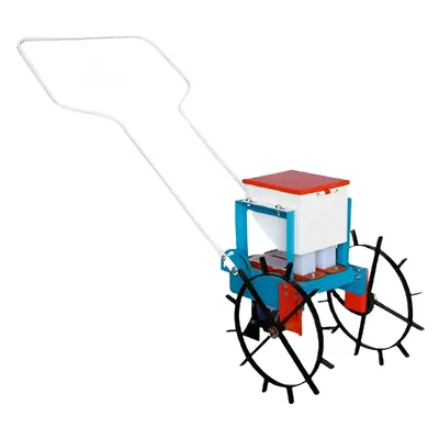 Dharti Agro Manual Seed Cum Fertilizer Drill, Single Row, Hopper Capacity 3.5 x 3.5 Litre