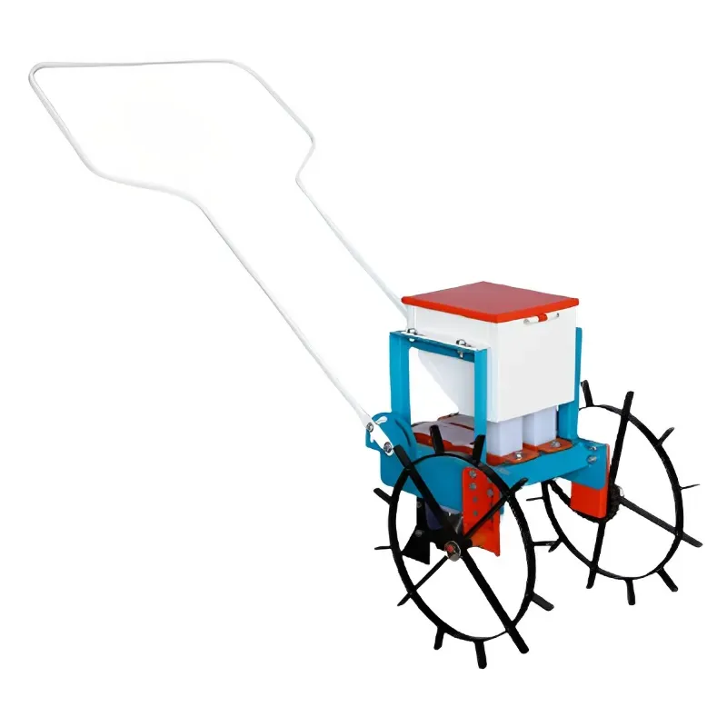 Dharti Agro Manual Seed Cum Fertilizer Drill, Single Row, Hopper Capacity 3.5 x 3.5 Litre