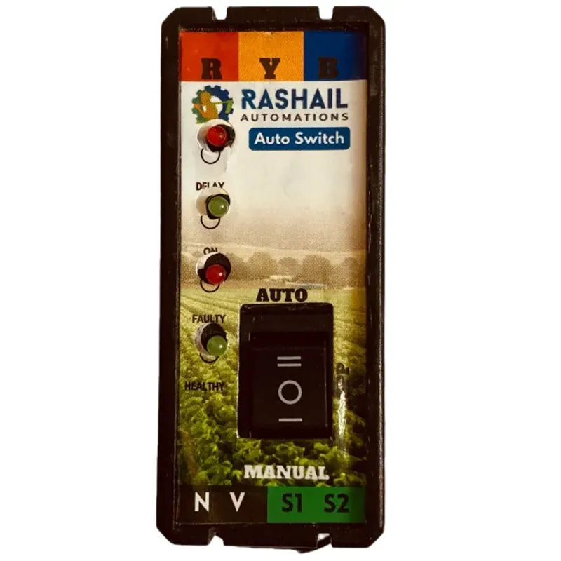 Rashail Agro Mini Phase Preventer: 7.5 HP 3-Phase Motor Protection Switch