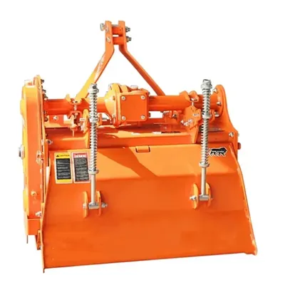 Farmcan Mini Rotavator 2.5 ft with 12 Blades Efficient for Soil Preparation Suitable for 12 to 28 HP Mini Tractors