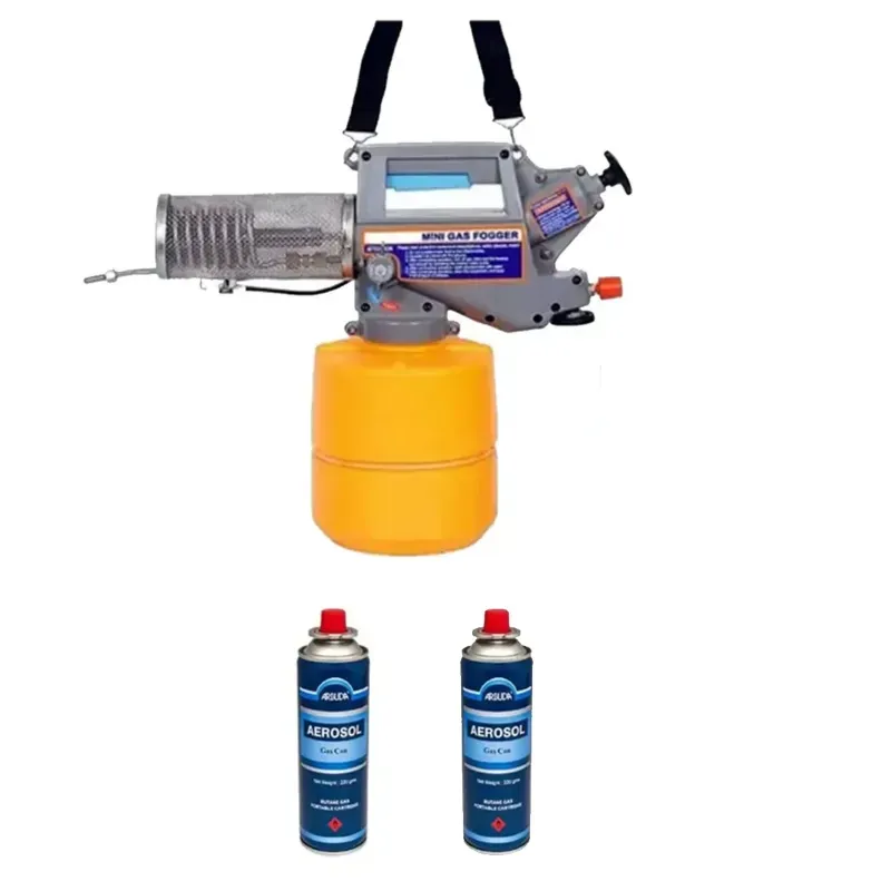 ARBUDA 2 L Torpedo, Mosquito Fogger Machine With Set of 2 Butane Aerosol Gas Can