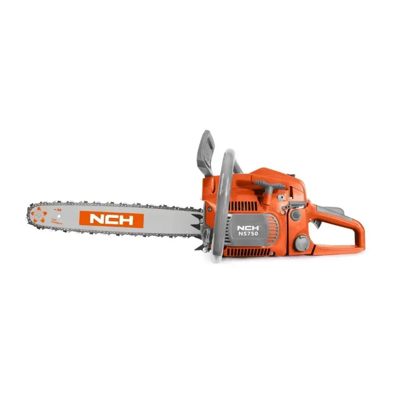 NCH NS-750, 75 CC 3.5 kW Petrol Chainsaw With 22 Inch Guide Bar for Felling/Cutting Trees, Logging Woods