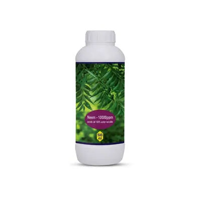 NSBCS Neem Oil 10000PPM (500 ml) Fast Absorption Plant Nutrient Liquid 1pc