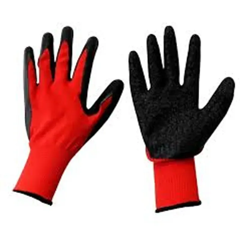 Emtop Nitrile Frosted Coated Gloves For Agricultural, Farming and Gardening Usage, Height 1.5 cm, Rubber