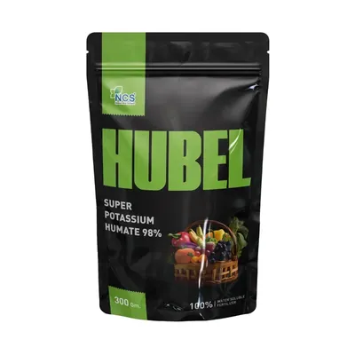 Noble Crop Science Nobel Crop Science HUBEL (Humic Acid 98%) 300 g Super Potassium Humate (Quantity-1 packet)