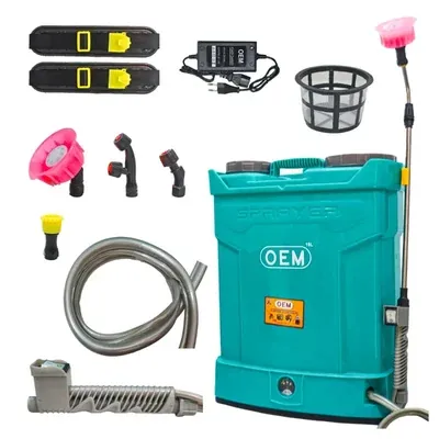 OEM 18 Litre, 12 V / 14 Ah Battery Operated Knapsack Sprayer For Agriculture Use