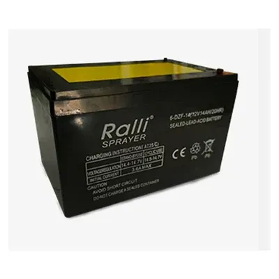 Ralli 12 V, 14 Ah Battery With Long Backup Power for Agricultural Sprayers