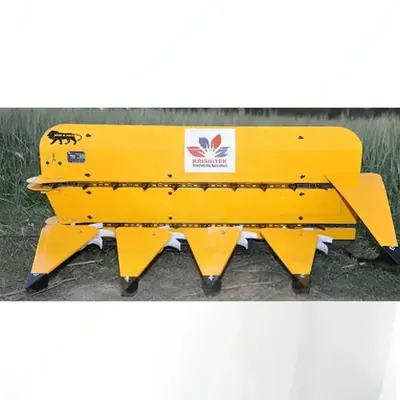 Krishitek T4, 4 ft Reaper Attachment for 14 HP to 28 HP Mini Tractor, Crop Harvester