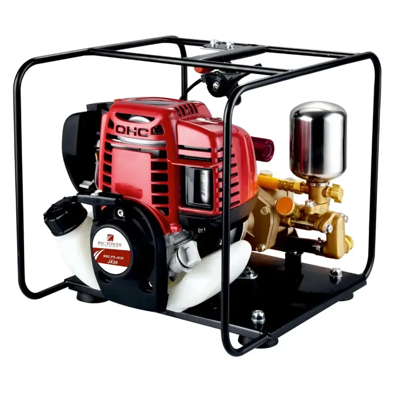 BSC PSJX35, 4-stroke, 212 CC, 1 Inch Petrol Operated Power Sprayer with Accessories