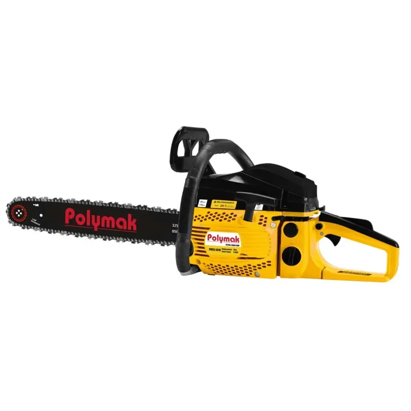 Polymak PMCS-5822, 58 CC Petrol Chainsaw, 22-inch, Powerful Tree Cutting Machine