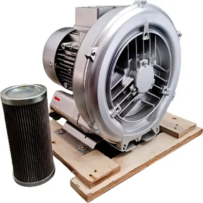 Phoenix 5 HP (3.75 kW) Single Stage Ring Blower For Agitate and Aerate Water in Spa/Fishing Tanks/Aquaculture Tanks (Type-Single Phase)