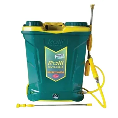 Ralli Divya Urja 12 V /20 Ah, 20 Litre Double Motor Battery Operated Sprayer For Agricultural Spraying