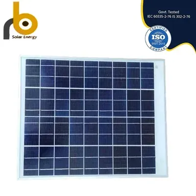 RB Solar 20 W Solar Panel for Home, Boat, RV Camping, Indoor And Outdoor Usage