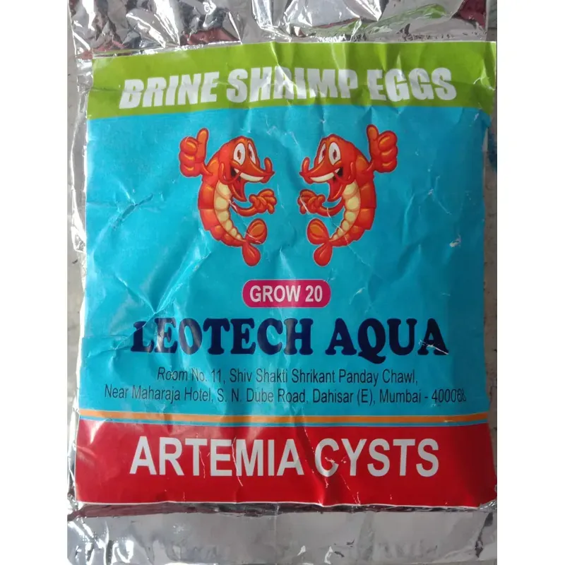 LEOTECH AQUA GROW 20 ARTEMIA CYSTS, Premium High-Hatch Brine Shrimp Eggs (Capacity-25 g)