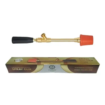 Chhaya 1 ft (30 cm) Premium Golden Sprayer Gun with Ceramic Nozzle