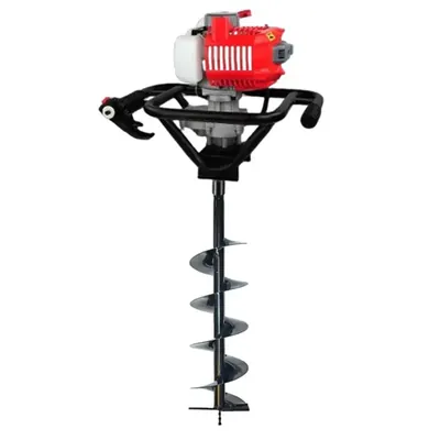Really RAPL-EA-5210, 2 Stroke 52 CC Ultra Powerful Earth Auger, Post Hole Digger with 8 Inch Auger Bit