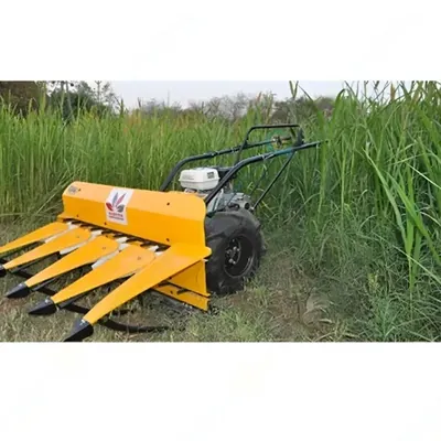 Krishitek 4.8 HP Honda Petrol Engine Power Reaper, Gear Drive Paddy & Wheat Harvester