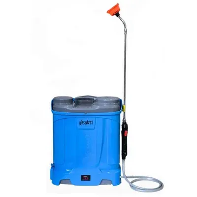 GROWELL Shakti 12 V / 16 Ah, 16 L, Battery Operated Knapsack Sprayer with 3.8 kg Rechargeable Battery Agricultural Sprayer