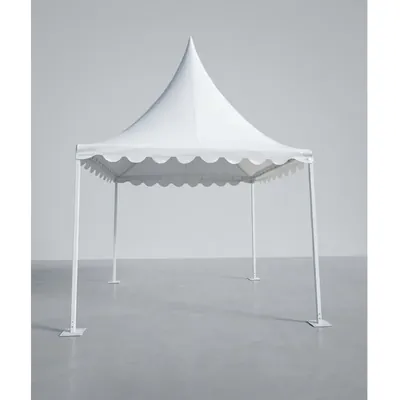 Infotank 10 x 20 ft PVC Coated Fabric Canopy Tent Top with Steel Frame Outdoor Event Shelter Waterproof UV Protection