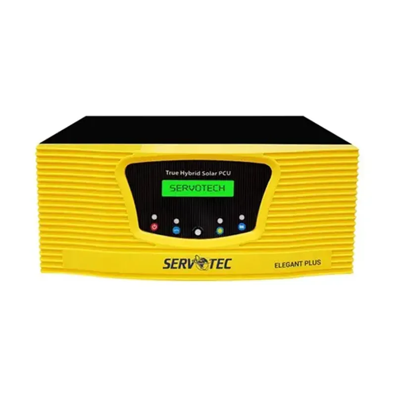 Servotech 2150VA 24 V Elegant Plus 2724 PWM Pure Sinewave Solar Inverter with Dual Technology Support and 2 Year Warranty
