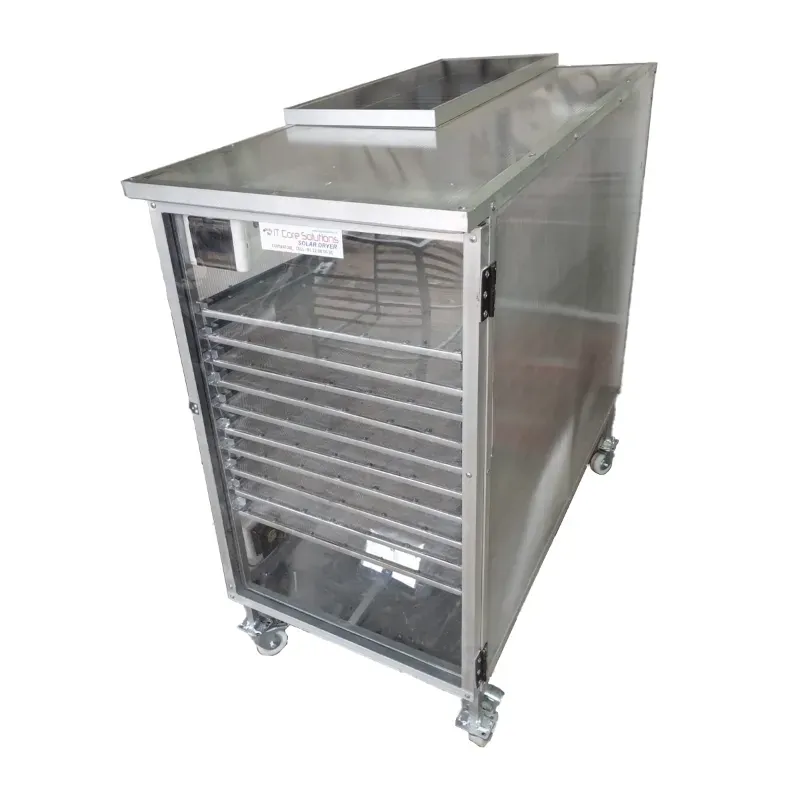 Hybrid Solar Dryer with IR Heater Module 10 Trays 85, 100 kg for Drying Vegetable, Fruit, Millet and Non Veg Item